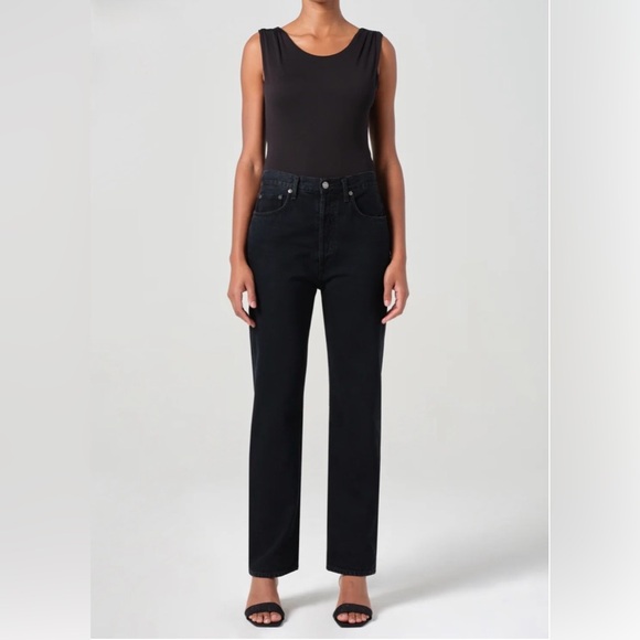 Agolde Denim - Agolde Women's Black 90s Pinch Jeans Size 27